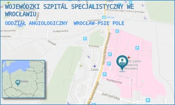 ODDZIAŁ ANGIOLOGICZNY - WOJEWÓDZKI SZPITAL SPECJALISTYCZNY WE WROCŁAWIU - KAMIEŃSKIEGO 73A, WROCŁAW-PSIE POLE