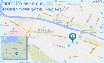 PORADNIA CHORÓB NACZYŃ - INTERCARD SP. Z O.O. - UL. JANA KILIŃSKIEGO 68,  NOWY SĄCZ