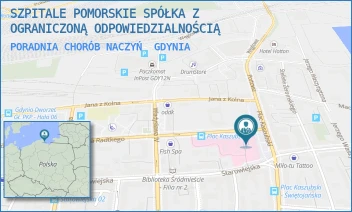 PORADNIA CHORÓB NACZYŃ - SZPITALE POMORSKIE SPÓŁKA Z OGRANICZONĄ ODPOWIEDZIALNOŚCIĄ - UL. WÓJTA RADTKEGO 1,  GDYNIA