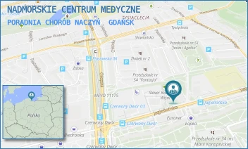 PORADNIA CHORÓB NACZYŃ - NADMORSKIE CENTRUM MEDYCZNE SPÓŁKA Z OGRANICZONĄ ODPOWIEDZIALNOŚCIĄ - UL. JAGIELLOŃSKA 7,  GDAŃSK