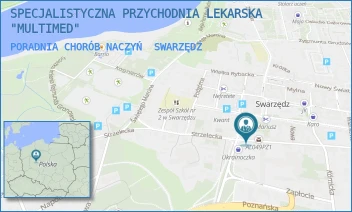 PORADNIA CHORÓB NACZYŃ - SPECJALISTYCZNA PRZYCHODNIA LEKARSKA "MULTIMED" - KILIŃSKIEGO 5,  SWARZĘDZ